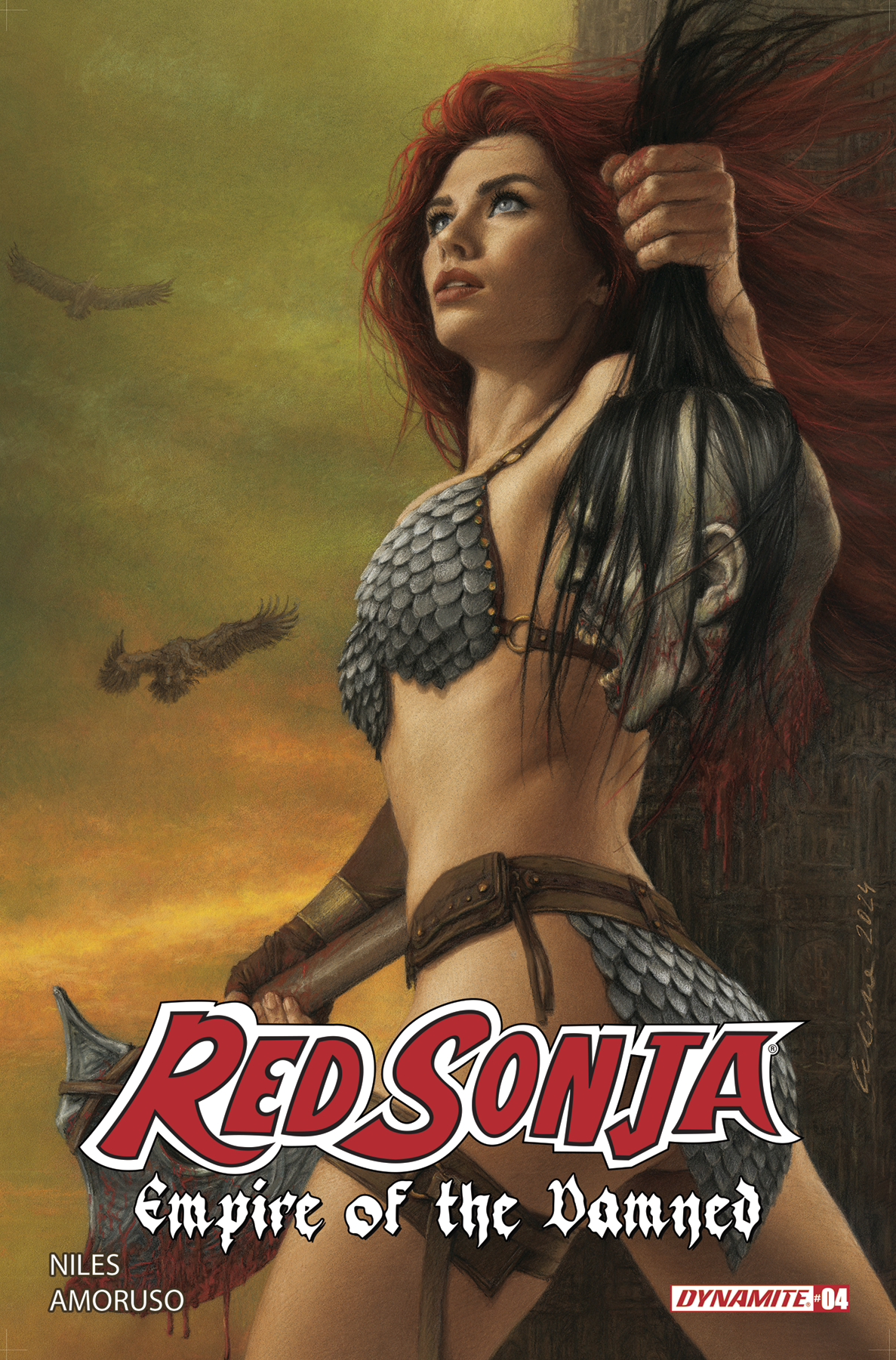 Red Sonja Empire of the Damned #4 Cover C Celina