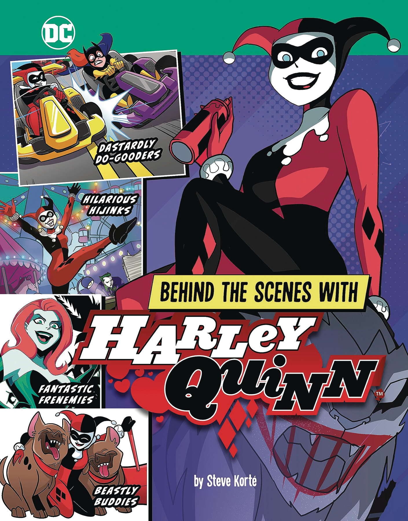 Behind The Soft Coverenes With Harley Quinn Soft Cover