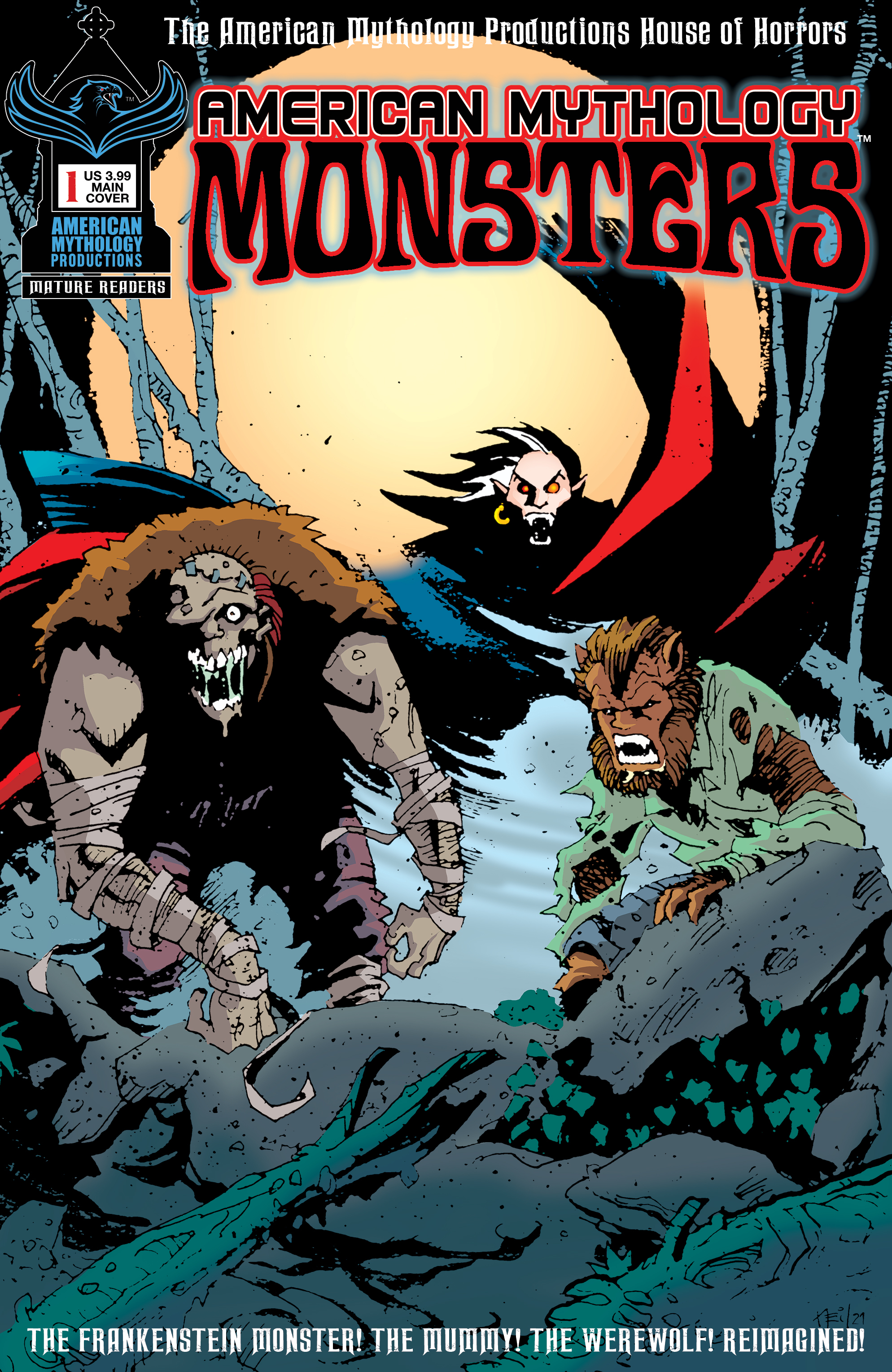 American Mythology Monsters Volume 2 #1 Cover A Vokes (Mature)