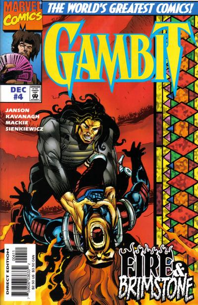 Gambit #4 (1997) [Direct Edition]-Fine (5.5 – 7)