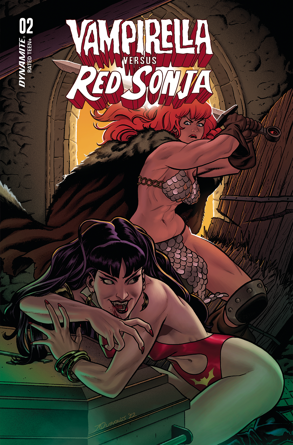 Vampirella Vs Red Sonja #3 Cover C Quinones