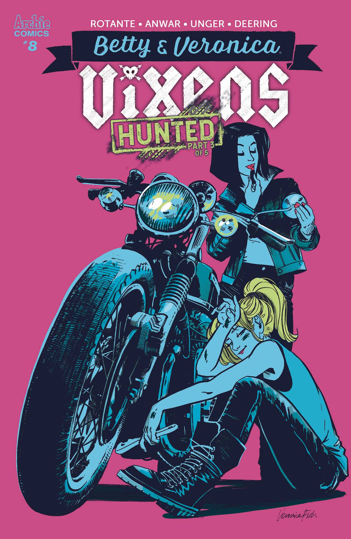 Betty And Veronica Vixens #8 Cover B Fish
