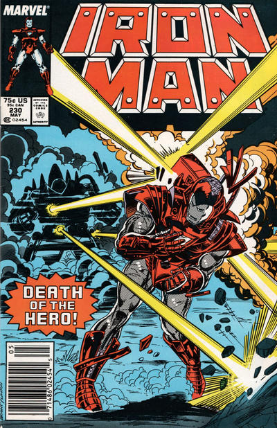 Iron Man #230 [Newsstand]-Fine (5.5 – 7)