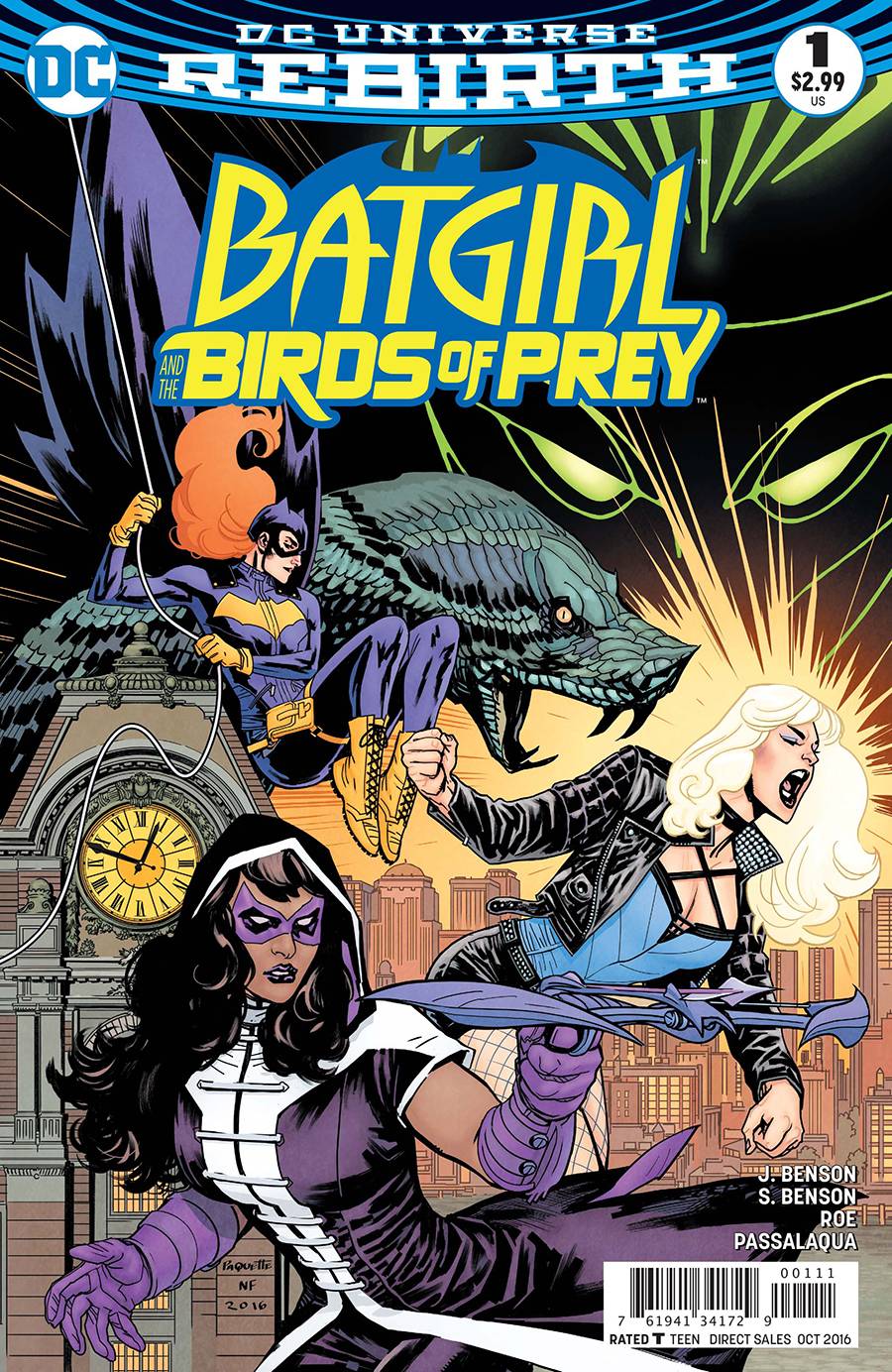 Batgirl and the Birds of Prey #1 (2016)