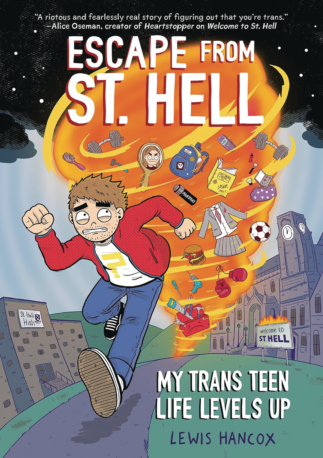 Escape From St Hell My Trans Teen Levels Up Graphic Novel