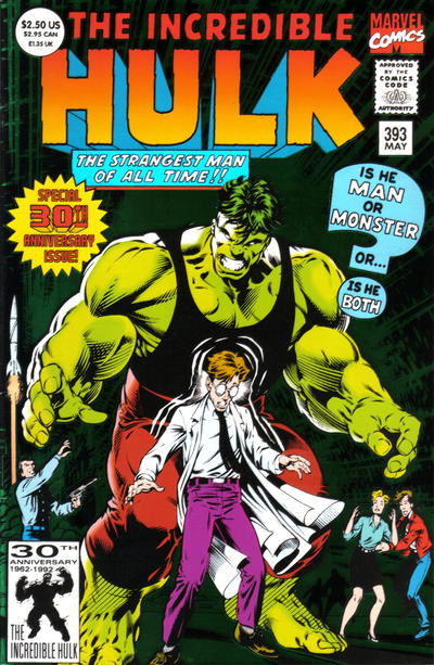 The Incredible Hulk #393 [Direct]-Near Mint (9.2 - 9.8)