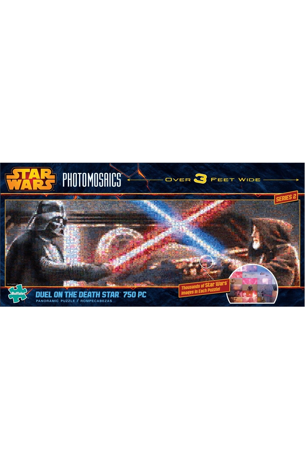 Star Wars Photomosaics Duel On The Death Star 750 Pc Puzzle