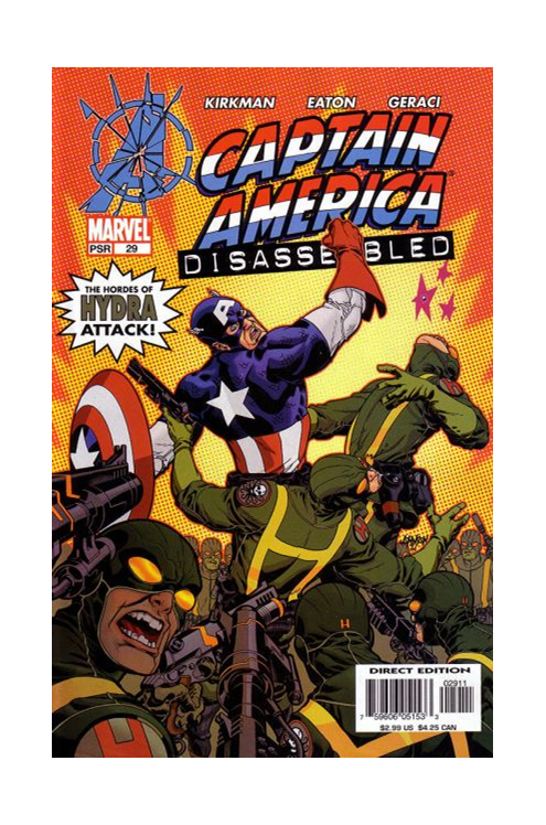 Poster Captain America - Under Fire