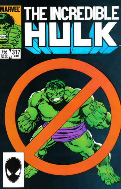 The Incredible Hulk #317 [Direct]-Fine
