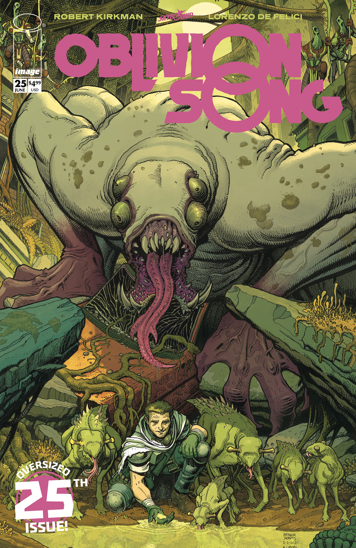 Oblivion Song by Kirkman & De Felici #25 Cover C Adams & Leoni (Mature)