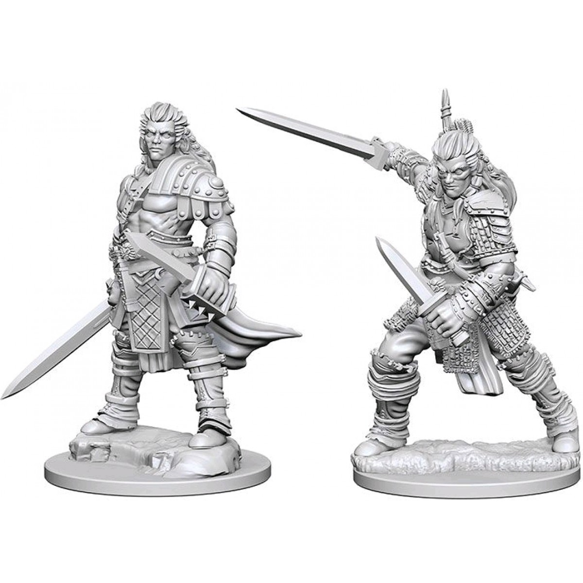 Pathfinder Unpainted Miniatures Human Male Fighter