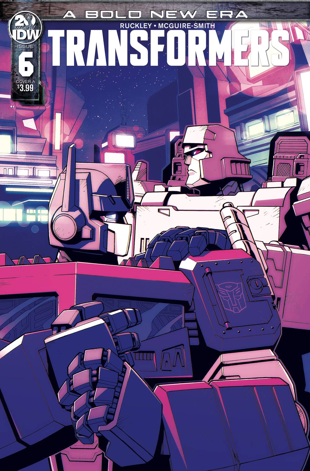 Transformers #6 Cover A Lawrence