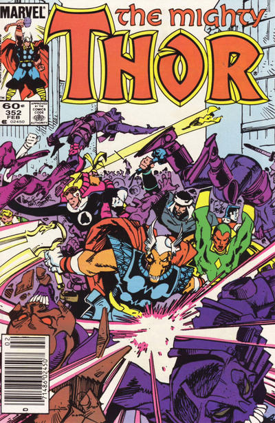 Thor #352 [Newsstand]-Fine