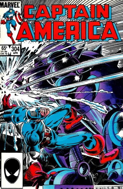 Captain America #304 [Direct]-Near Mint (9.2 - 9.8)