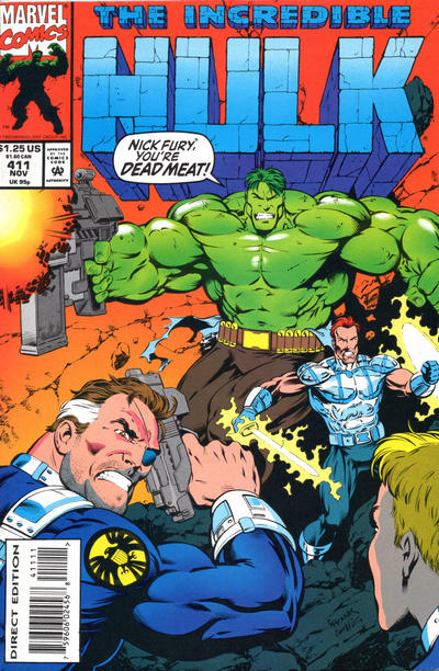 The Incredible Hulk #411 [Direct Edition]-Very Fine (7.5 – 9)