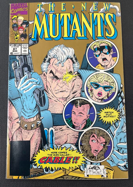 New Mutants #87 Reprint (1983 First Series)