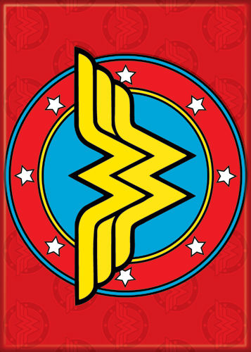 Wonder Woman Red Logo Magnet