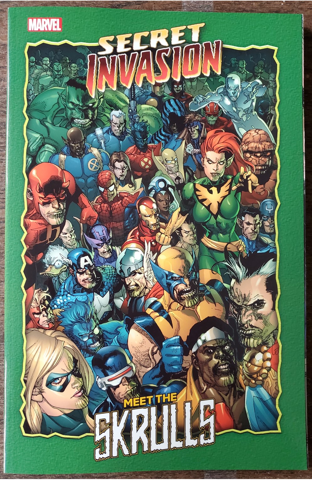 Secret Invasion Meet The Skrulls Graphic Novel (Marvel 2022) Used - Like New