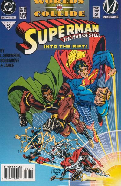 Superman: The Man of Steel #36 [Direct Sales]-Very Fine (7.5 – 9)