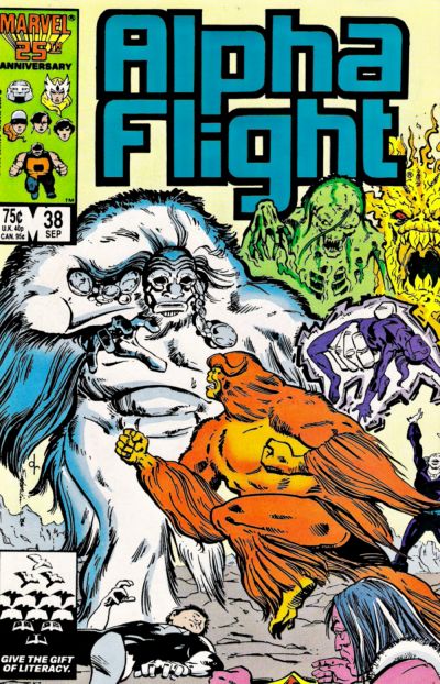 Alpha Flight #38 [Direct]-Near Mint (9.2 - 9.8)