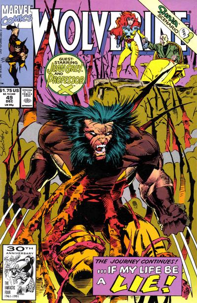 Wolverine #49 [Newsstand]-Very Fine