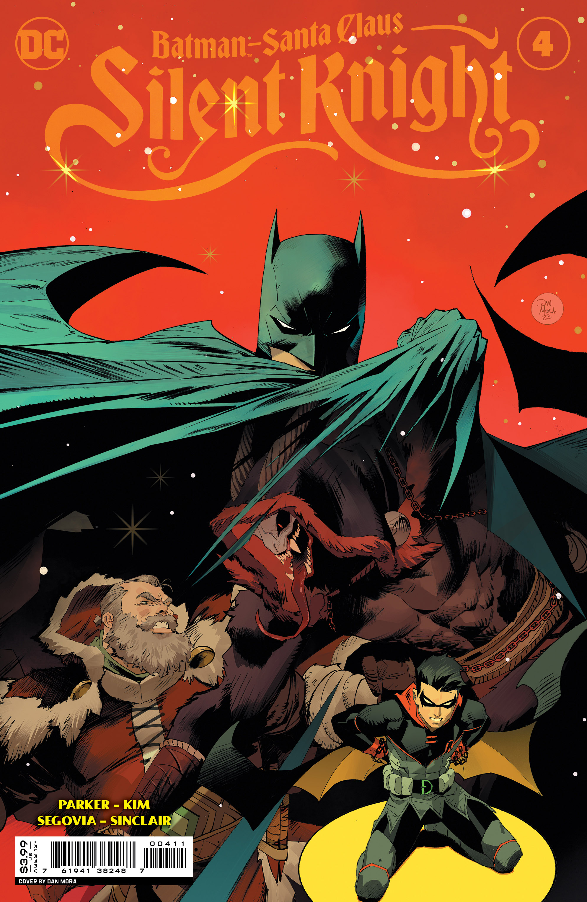 Batman Santa Claus Silent Knight #4 Cover A Dan Mora (Of 4)
