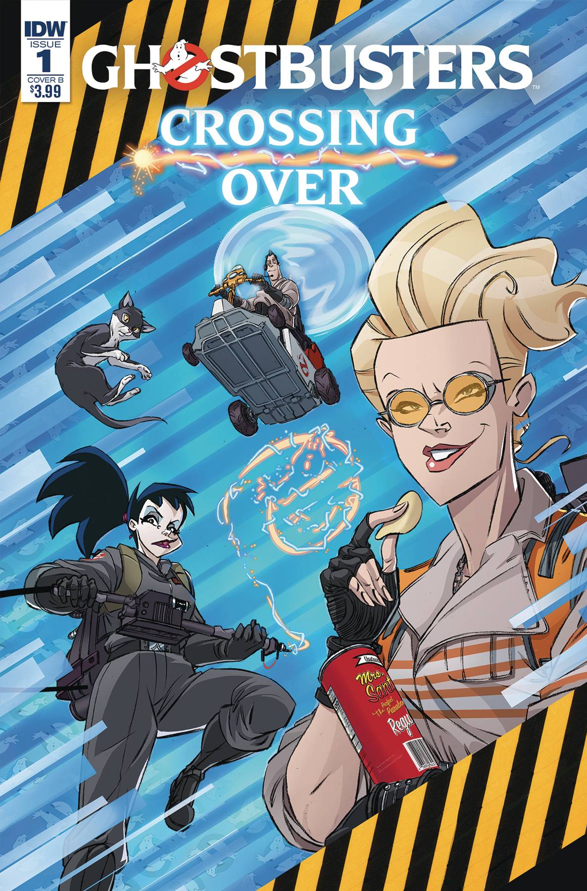 Ghostbusters Crossing Over #1 Cover B Schoening