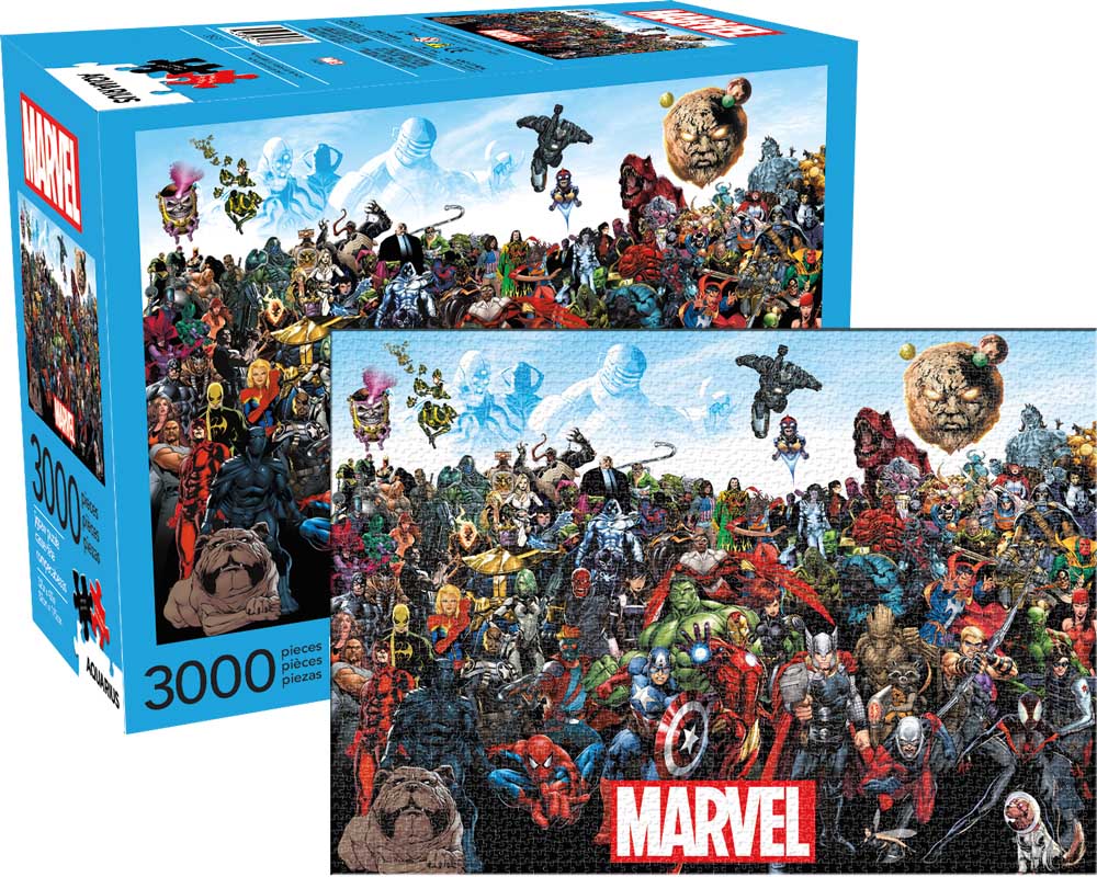 Marvel Comics Cast 3,000 Piece Puzzle