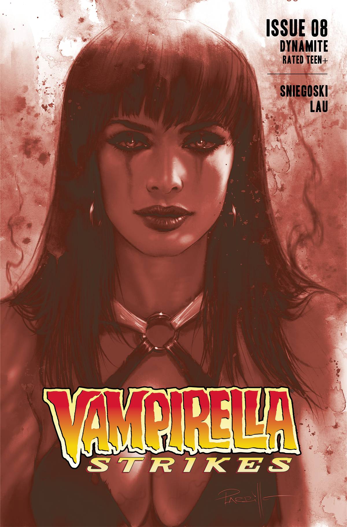 Vampirella Strikes #8 Cover N 7 Copy Last Call Incentive Parrillo Tint