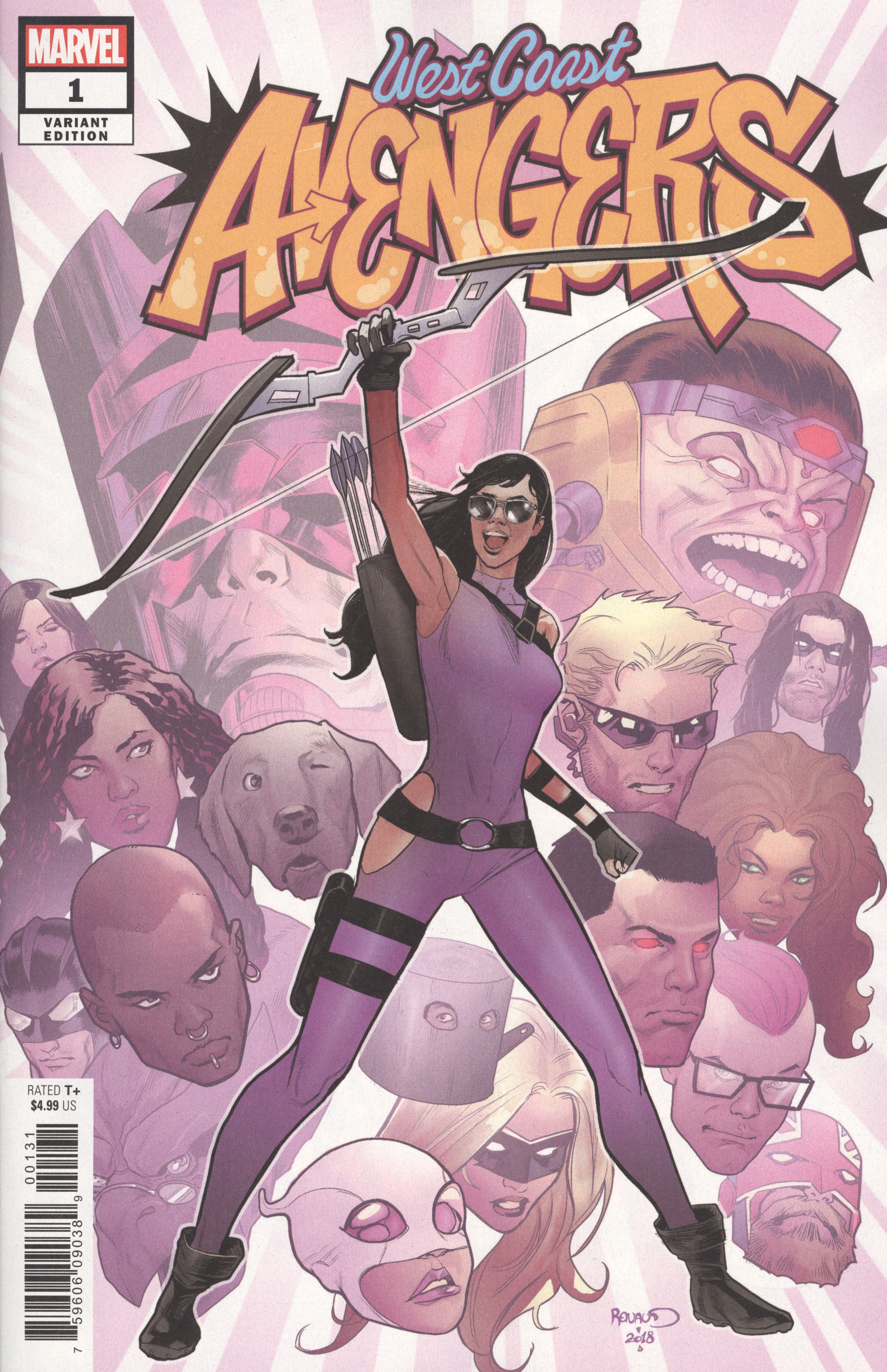 West Coast Avengers #1 1 for 25 Renaud Variant (2018)