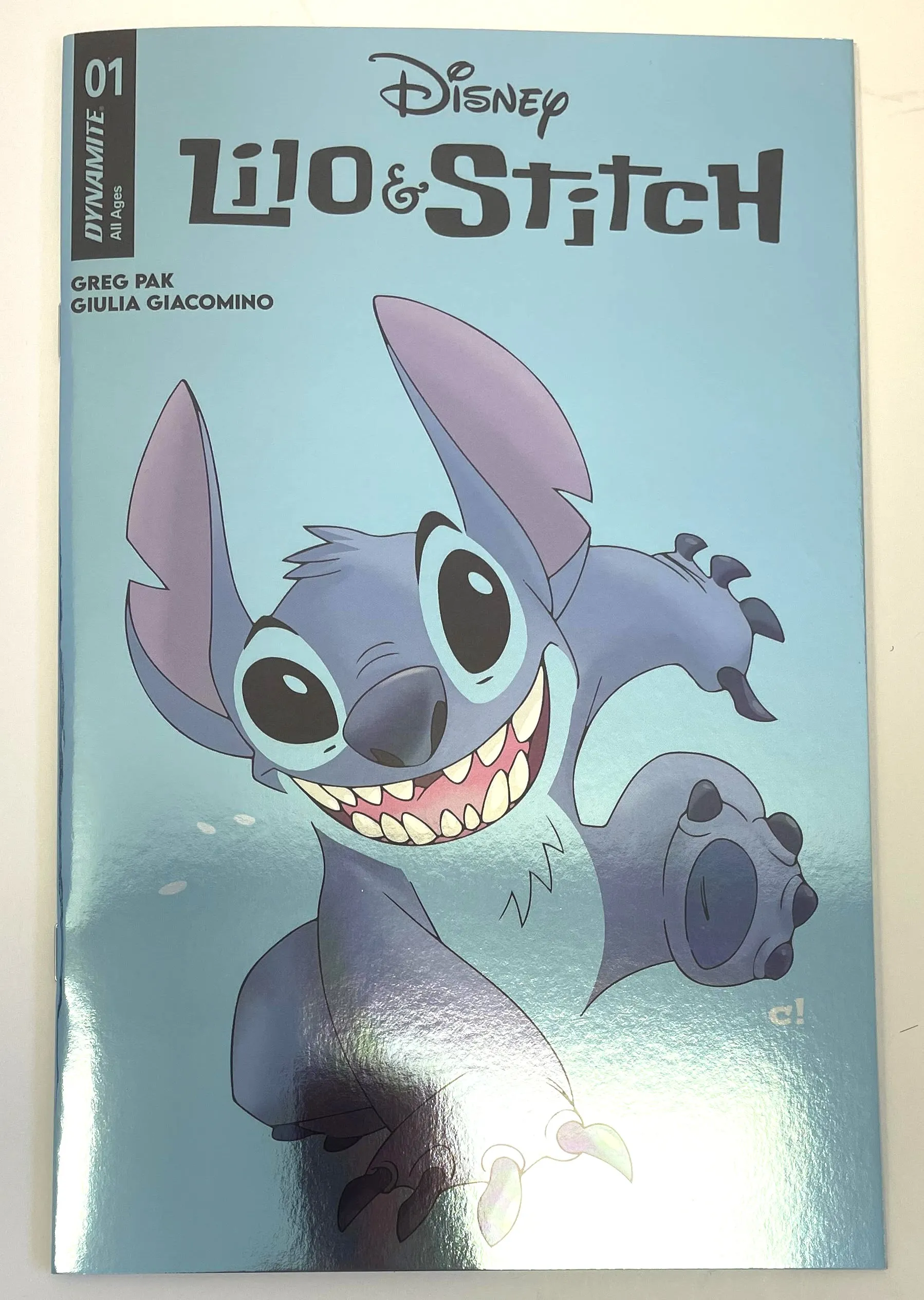 Lilo & Stitch #1 Comicspro Exclusive Craig Rousseau Foil Variant