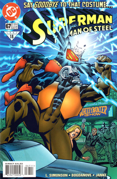 Superman: The Man of Steel #67 [Newsstand] - Vf 8.0