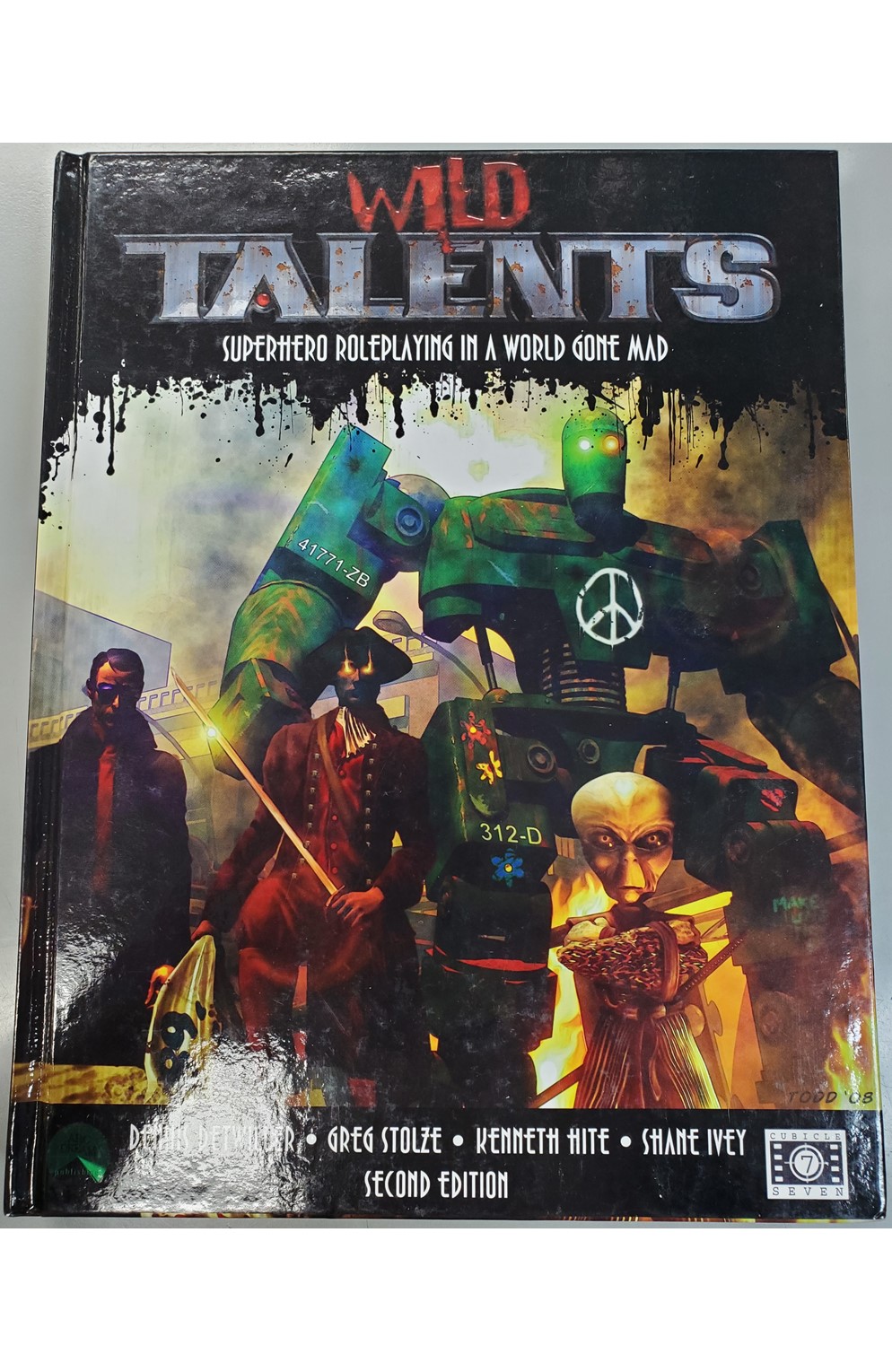 Wild Talents Roleplaying Hardcover (Cubilcle 7 2010) Used - Like New