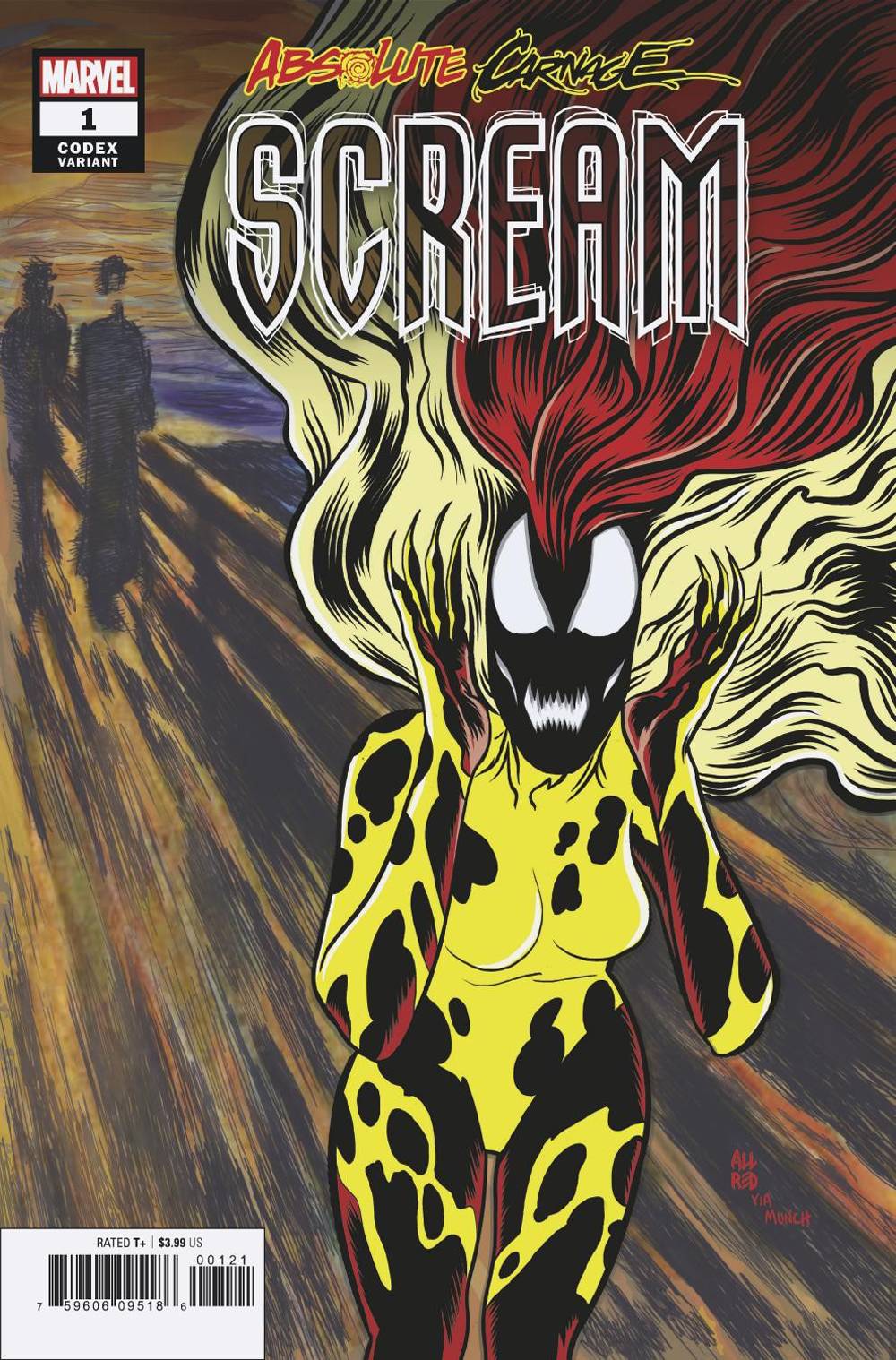 Absolute Carnage Scream #1 Allred Codex Variant (Of 3)