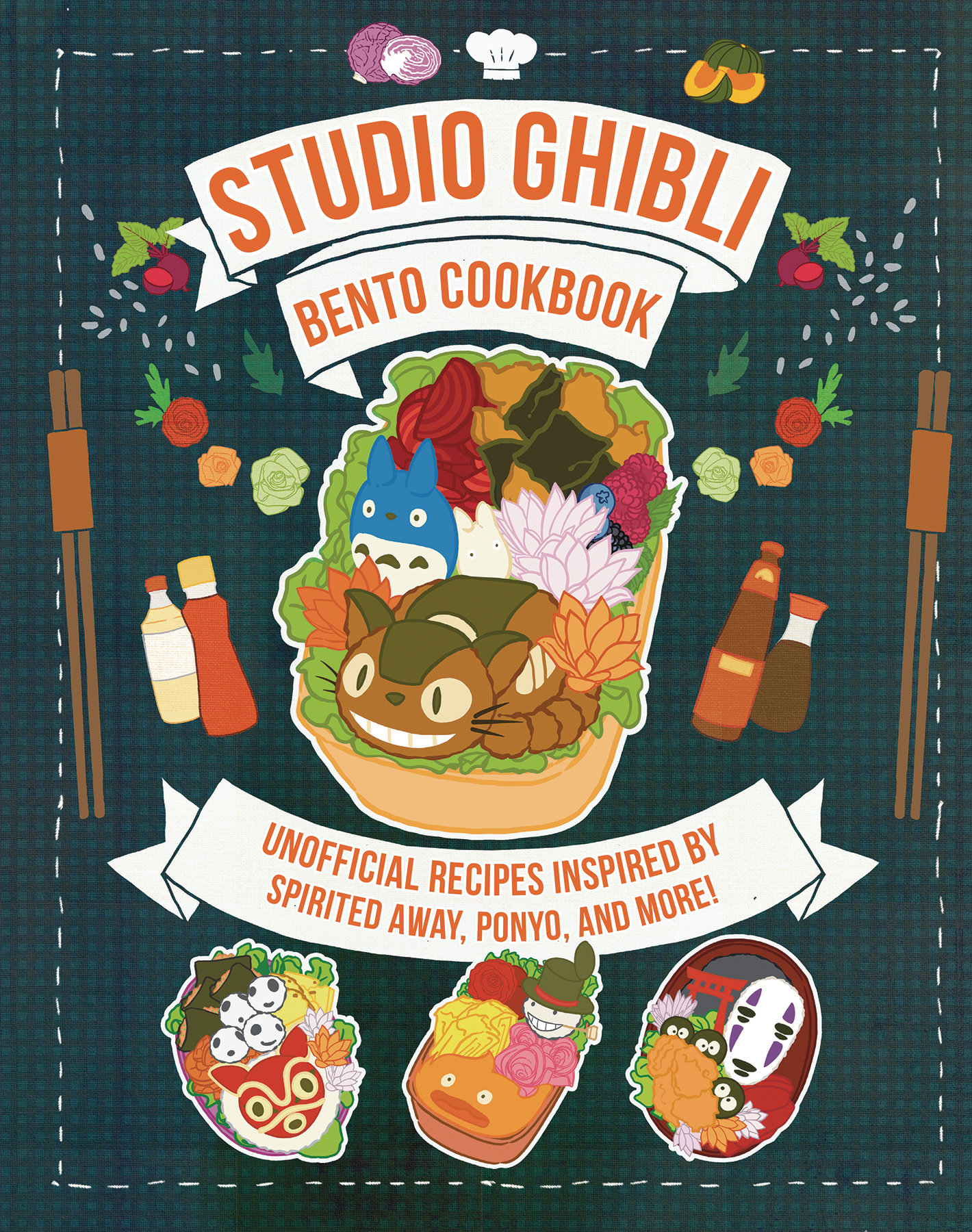 Unofficial Studio Ghibli Bento Cookbook Soft Cover