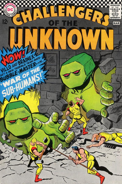 Challengers of The Unknown #54 - G/Vg