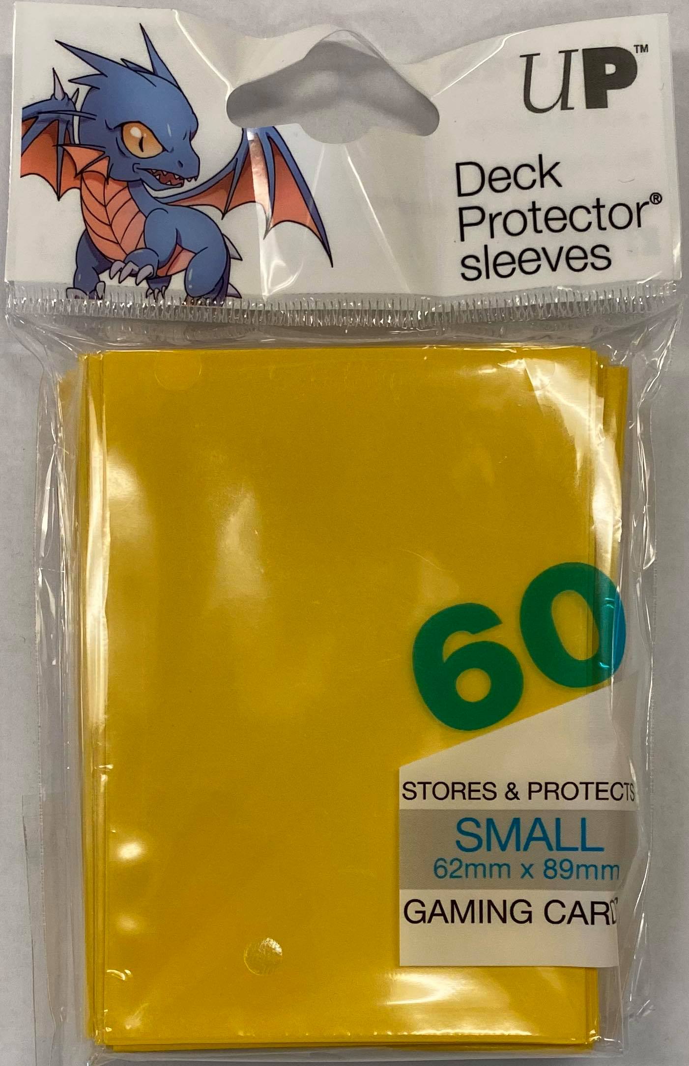 Ultra Pro Deck Protector Sleeves - Small Yellow (60ct)