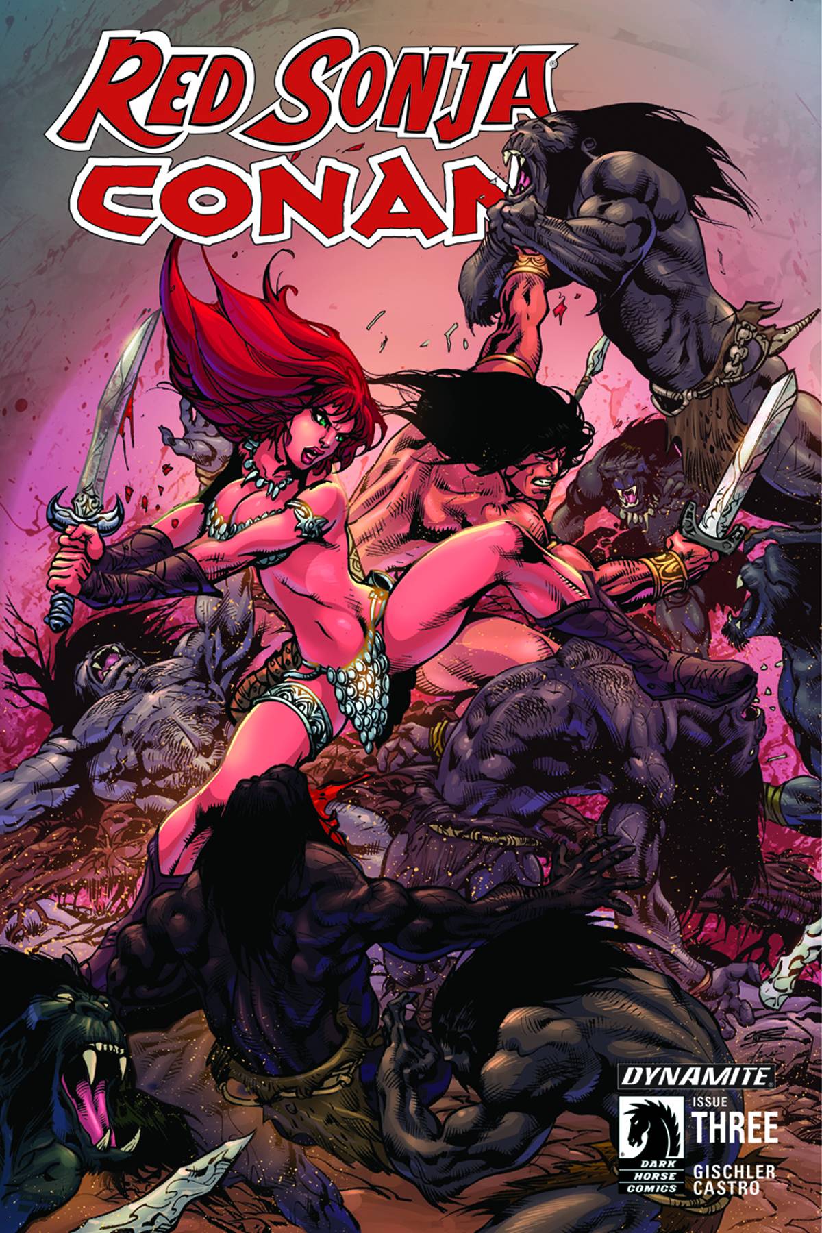 Red Sonja Conan #3 Cover B Exclusive Subscription Cover