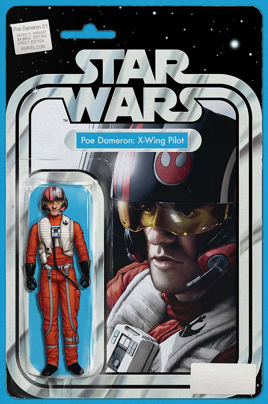 Star Wars Poe Dameron #1 Christopher Action Figure Variant