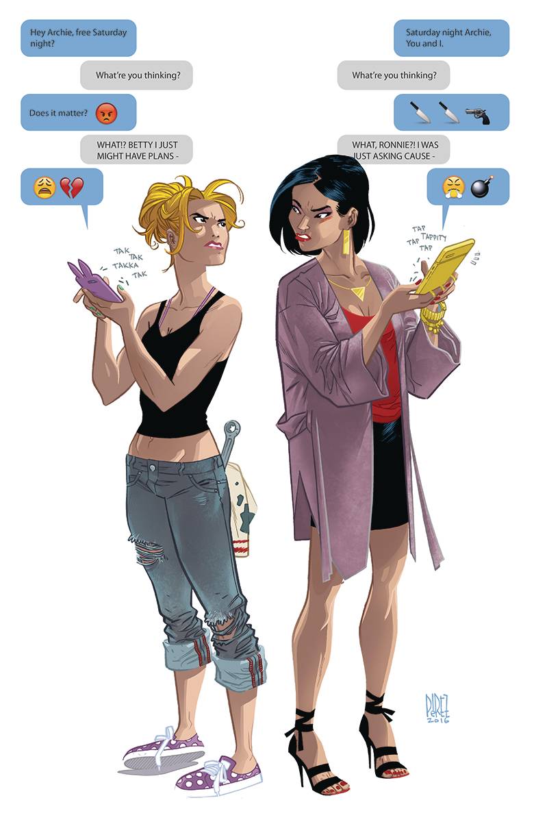 Betty & Veronica #1 Cover S Variant Ramon K Perez