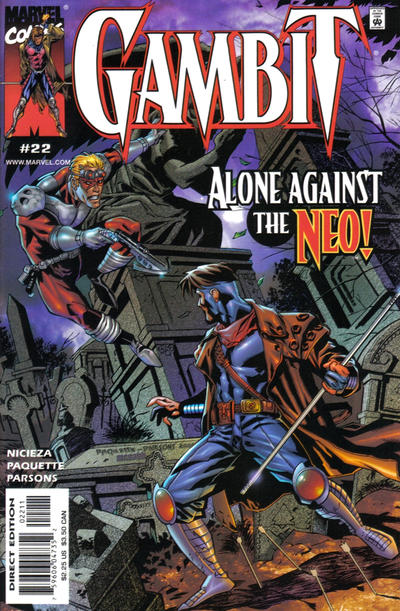 Gambit #22 [Newsstand]-Near Mint (9.2 - 9.8)