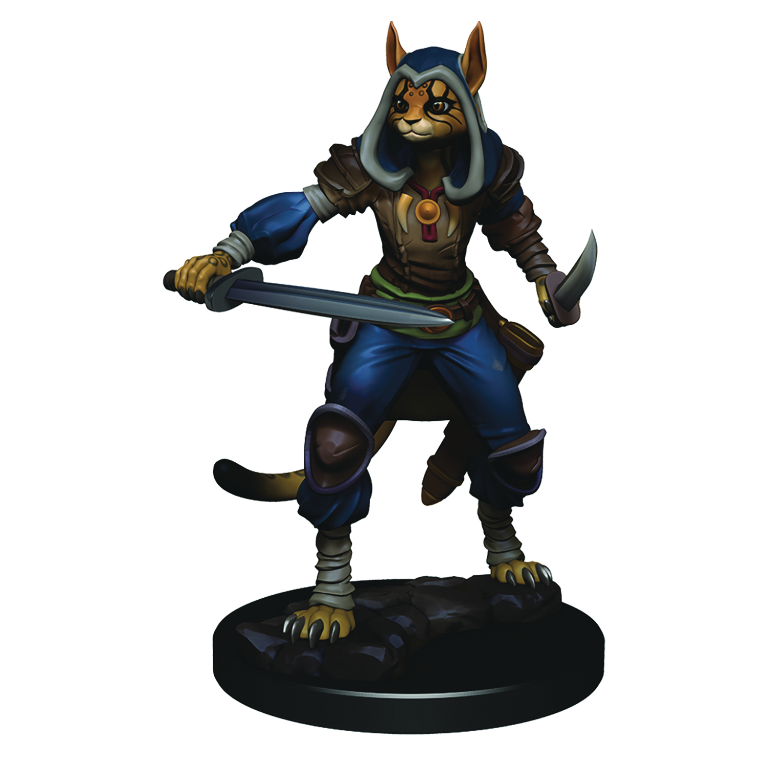 Dungeons & Dragons Fantasy Miniatures Icons of the Realms Premium Figures Wave 3 Female Tabaxi Rogue