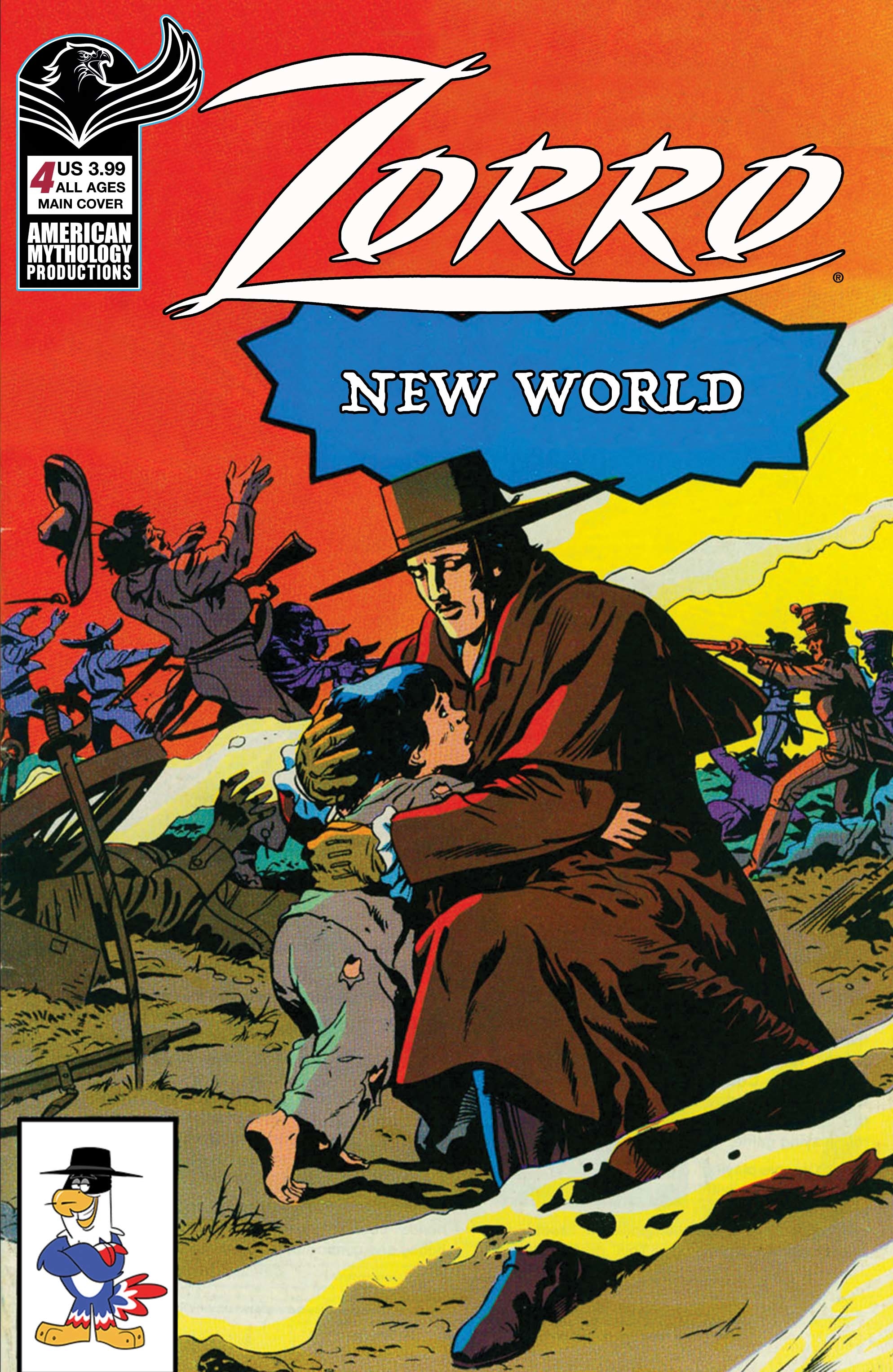 Zorro New World #4 Cover A Capaldi