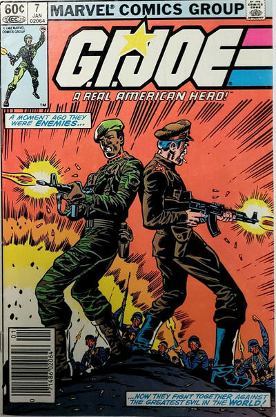 G.I. Joe, A Real American Hero #7 [Newsstand]-Fine (5.5 – 7)