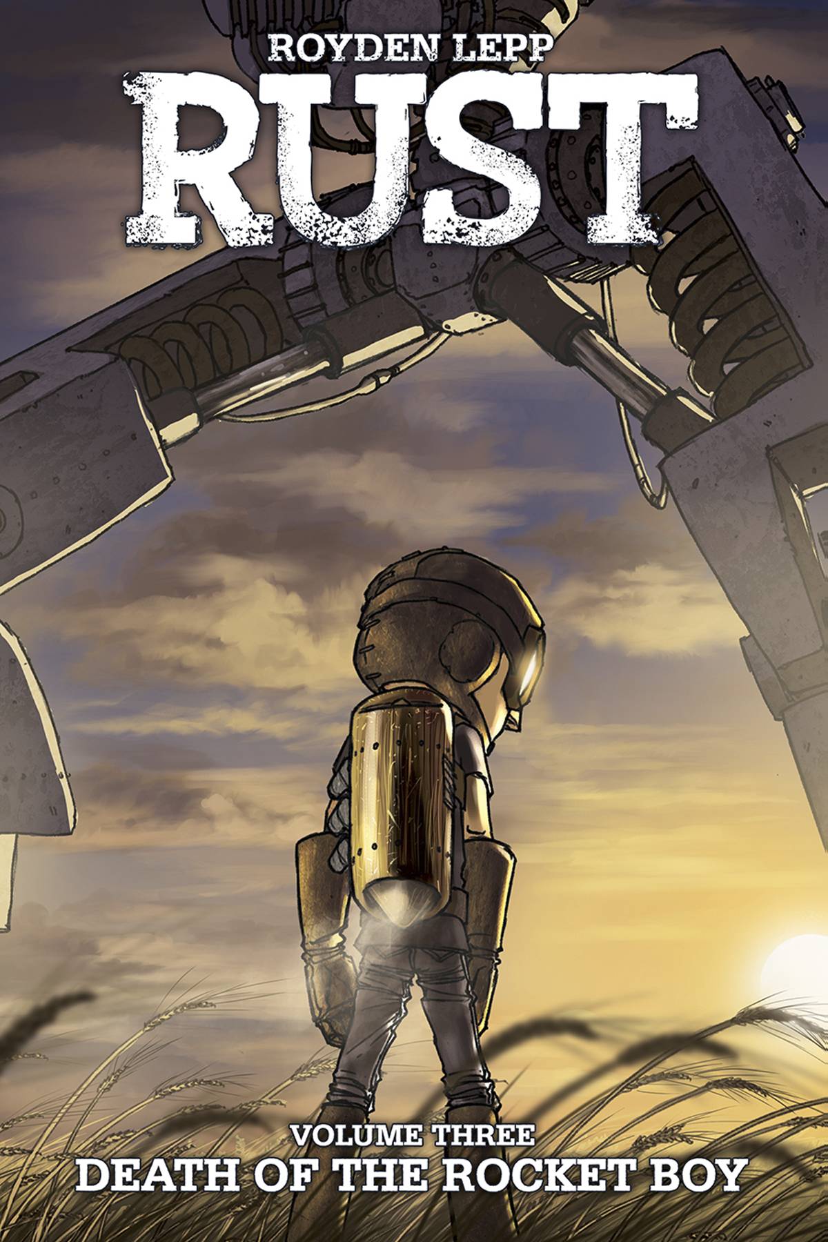 Rust Graphic Novel Volume 3 Death of Rocketboy