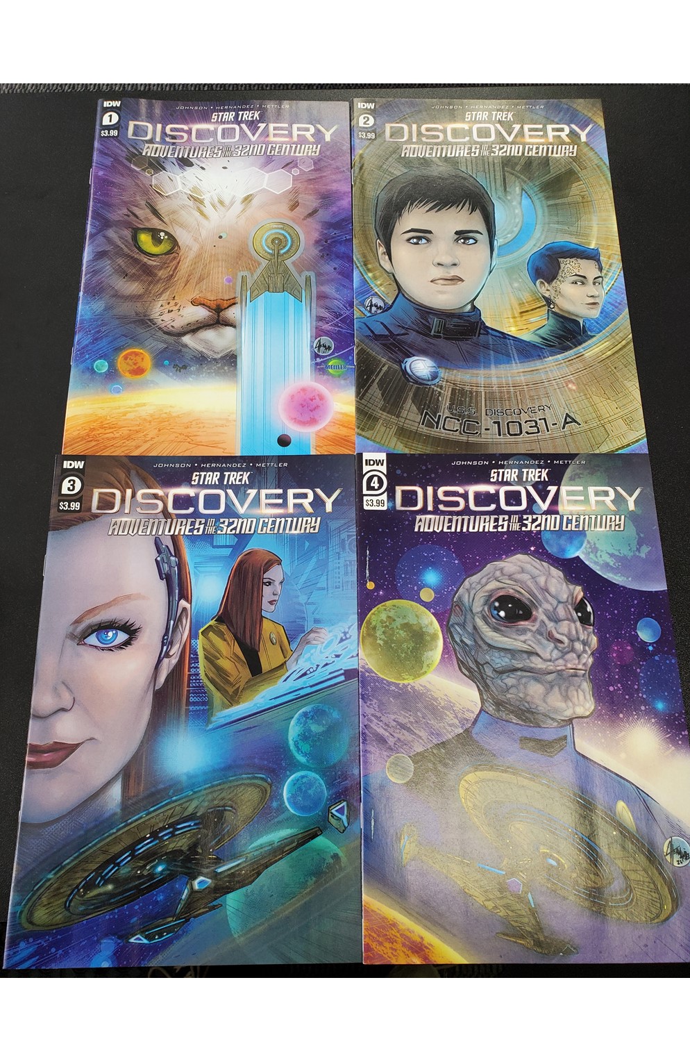 Star Trek Discovery Adventures In The 23rd Century #1-4 (Idw 2022) Set