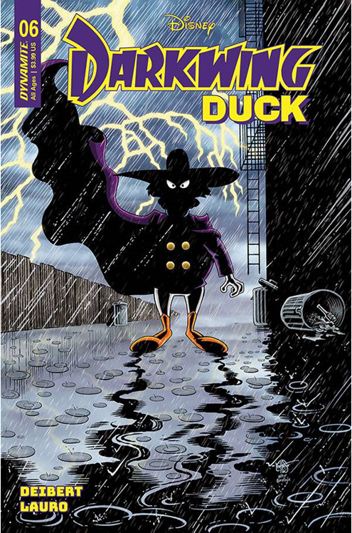 Darkwing Duck #6 Cover R Last Call Haeser Original