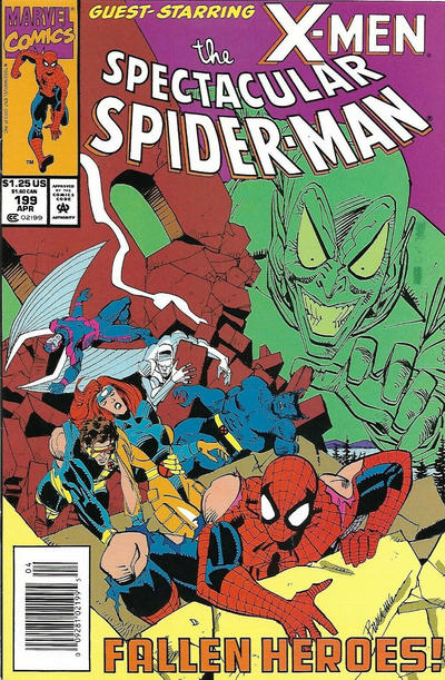 The Spectacular Spider-Man #199 [Newsstand]
