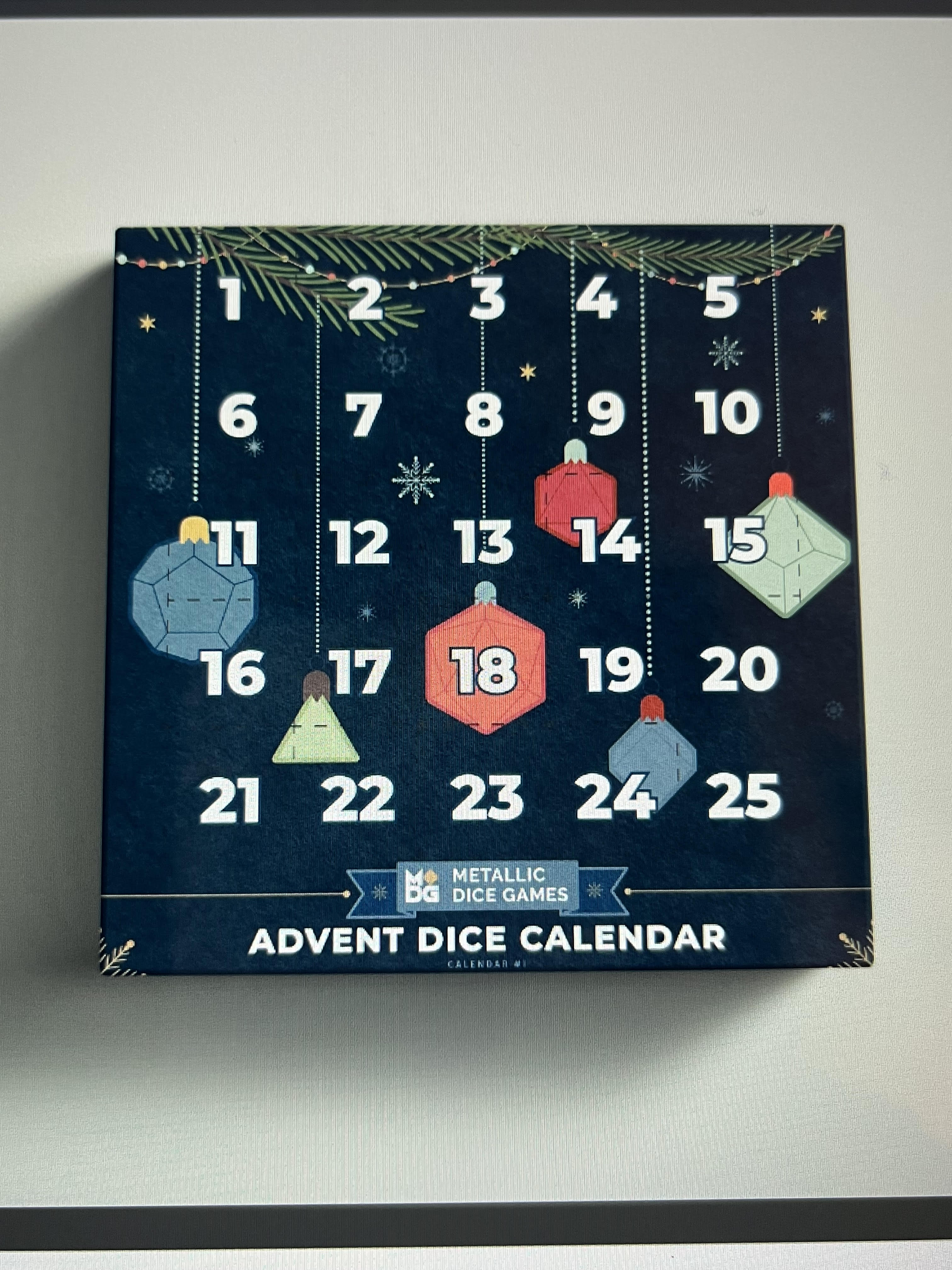 Advent Dice Calendar 2022