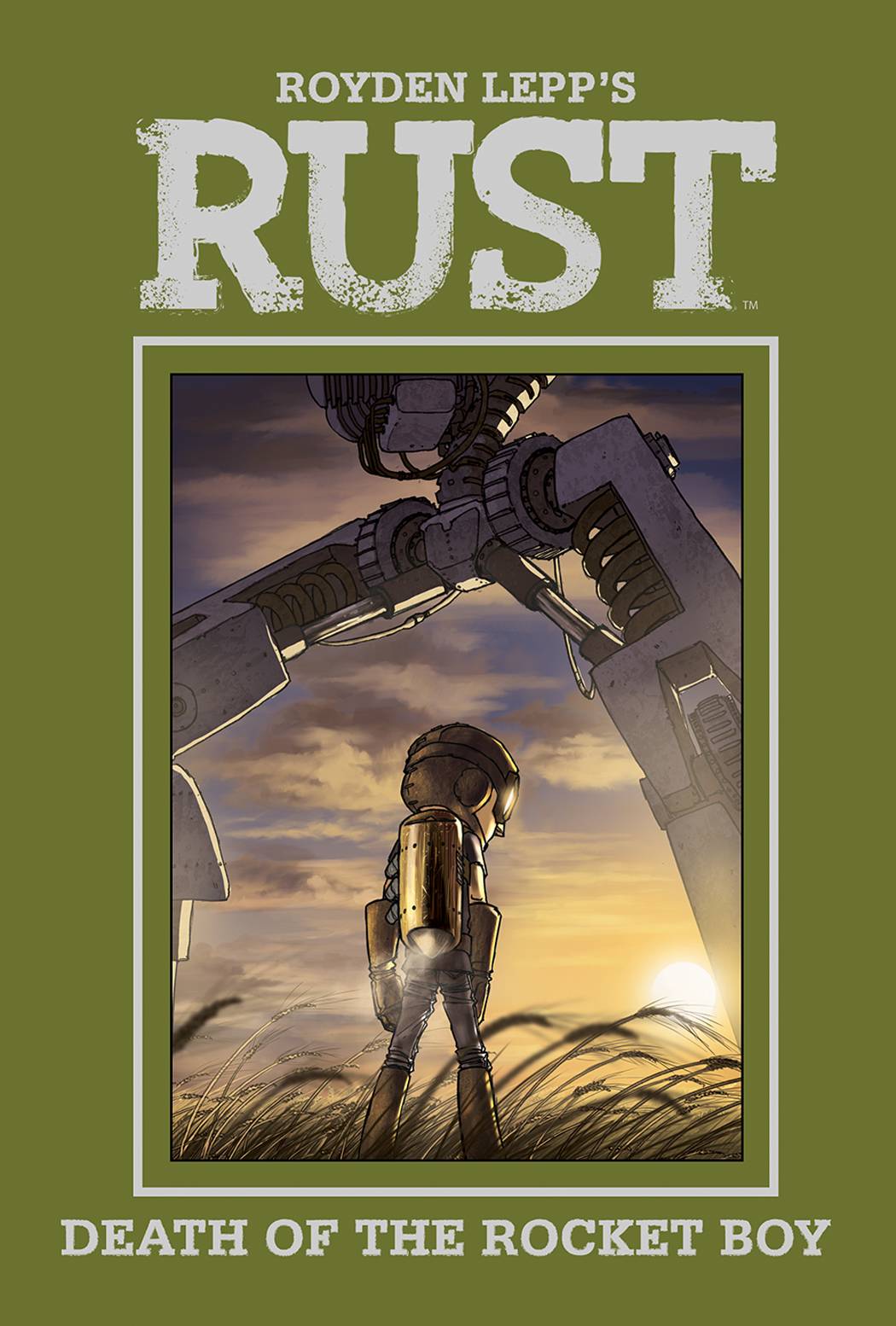 Rust Hardcover Volume 3 Death of Rocket Boy